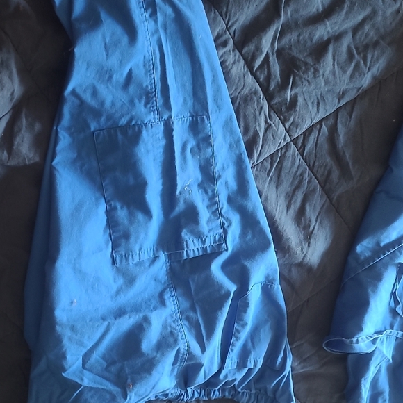 Blue Scrub Set - Picture 3 of 4